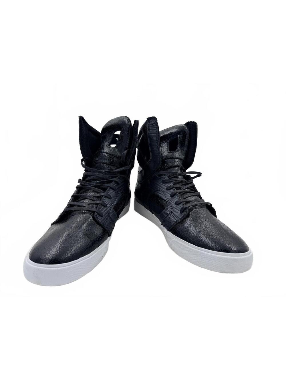 Supra Skytop II US13/UK12 08008-033-M Black/Black/White NIB